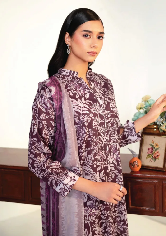Humdum HRB25 07 Rang e Bahar Luxury Lawn Collection - Image 2