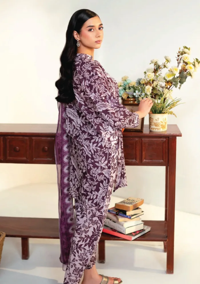 Humdum HRB25 07 Rang e Bahar Luxury Lawn Collection - Image 3