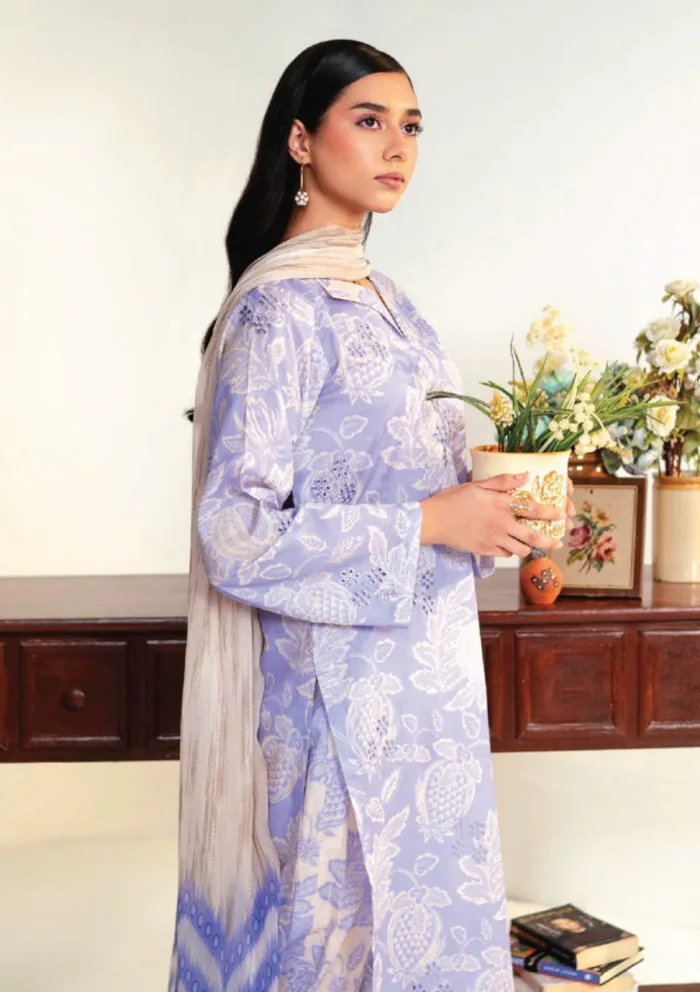 Humdum HRB25 08 Rang e Bahar Luxury Lawn Collection - Image 2