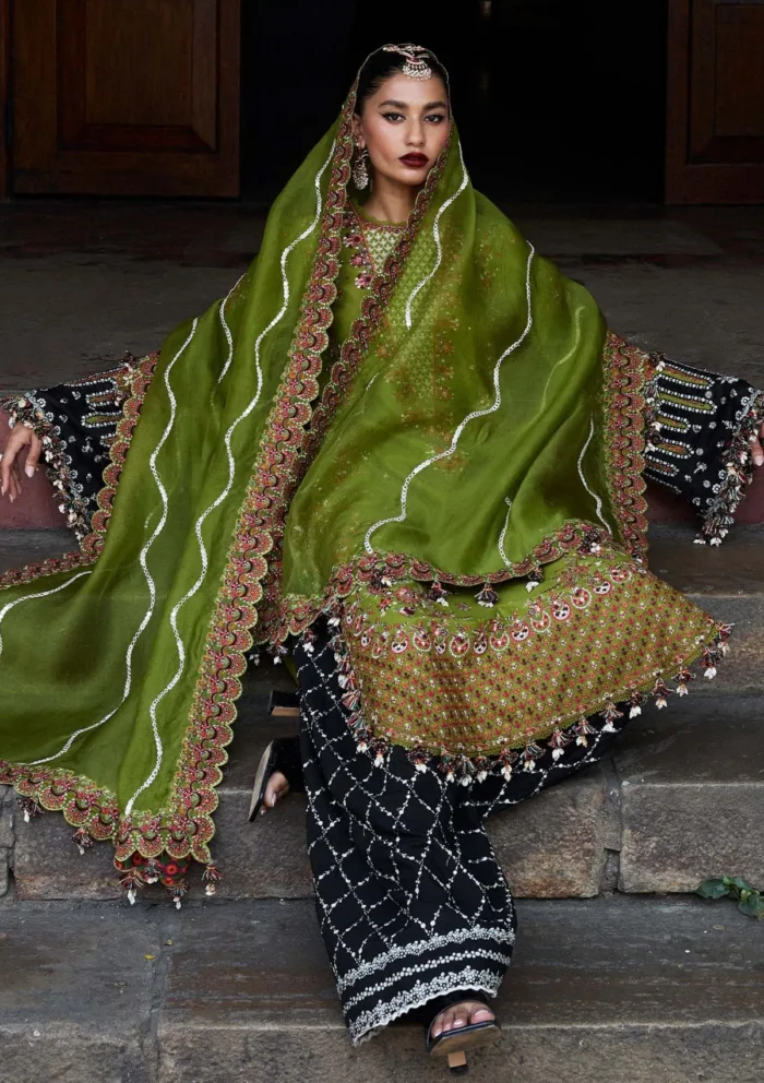 Hussain Rehar Abass Luxury Lawn 25 Collection - Image 4