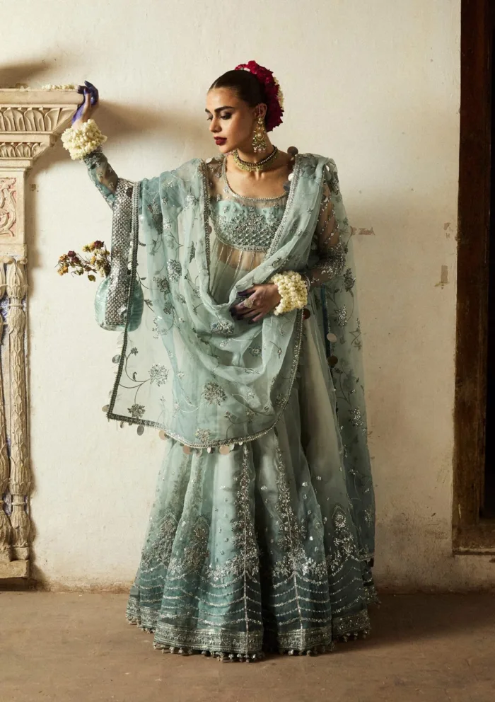 Hussain Rehar Maa ‚‚iya Festive Unstitched 24 Luxury Lawn Collection - Image 4