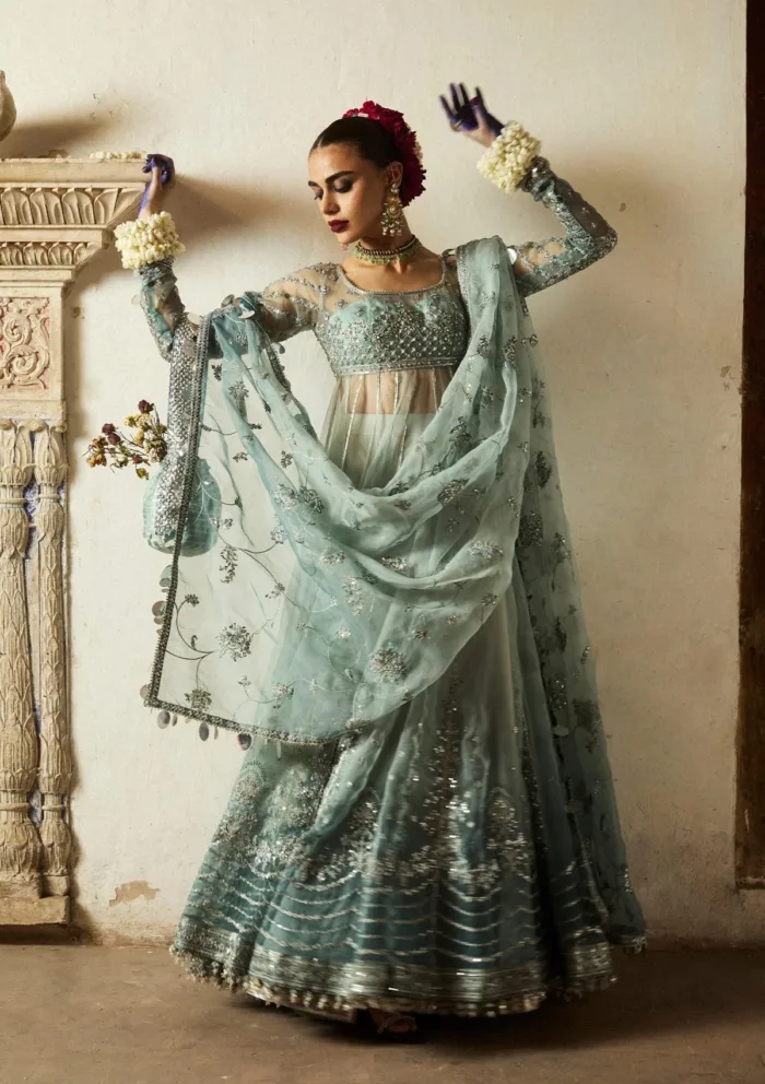 Hussain Rehar Maa ‚‚iya Festive Unstitched 24 Luxury Lawn Collection - Image 5