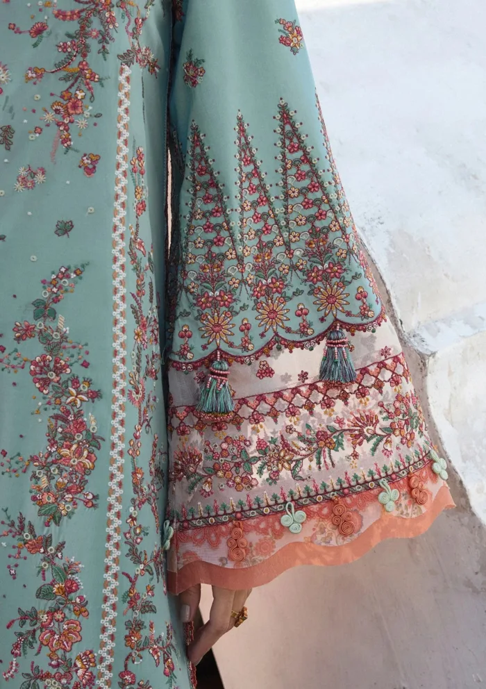 Hussain Rehar Malibu Luxury Lawn 25 Collection - Image 4