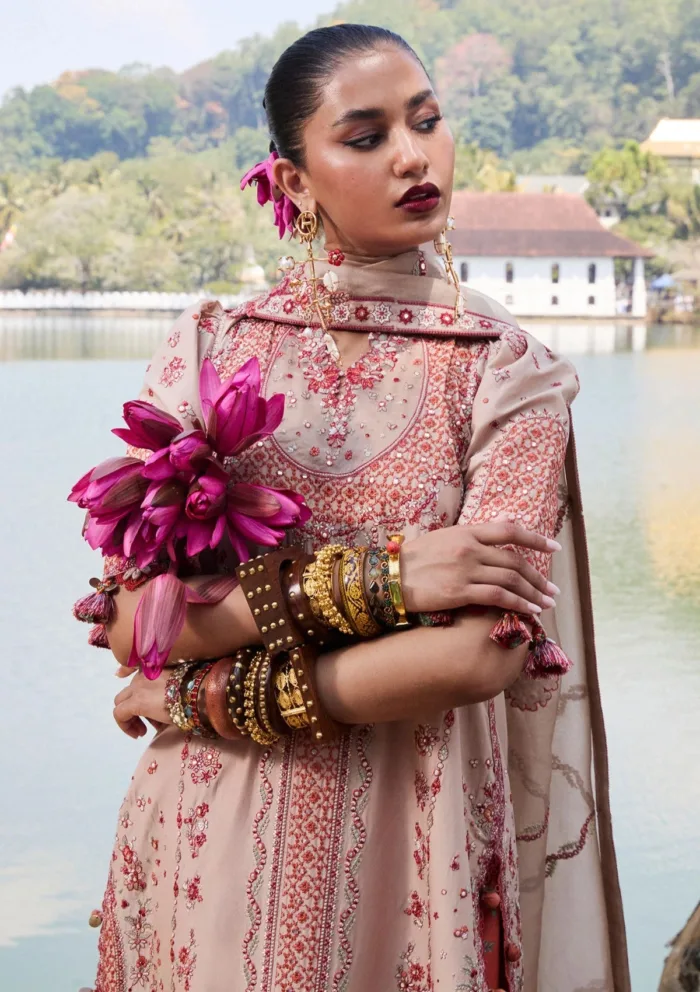 Hussain Rehar Mari Luxury Lawn 25 Collection - Image 3