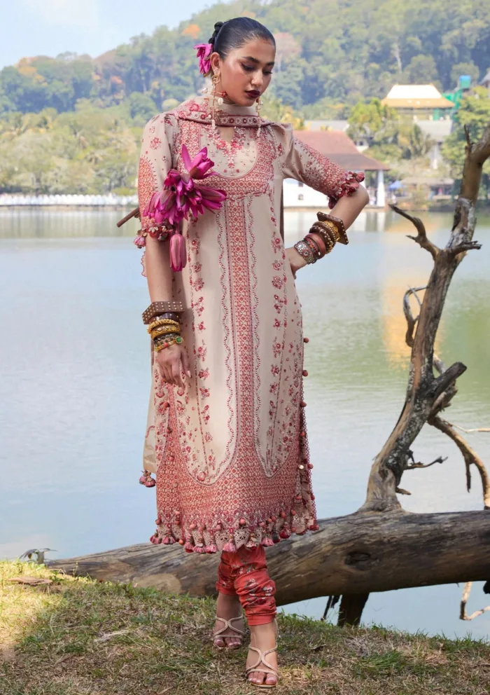 Hussain Rehar Mari Luxury Lawn 25 Collection - Image 4