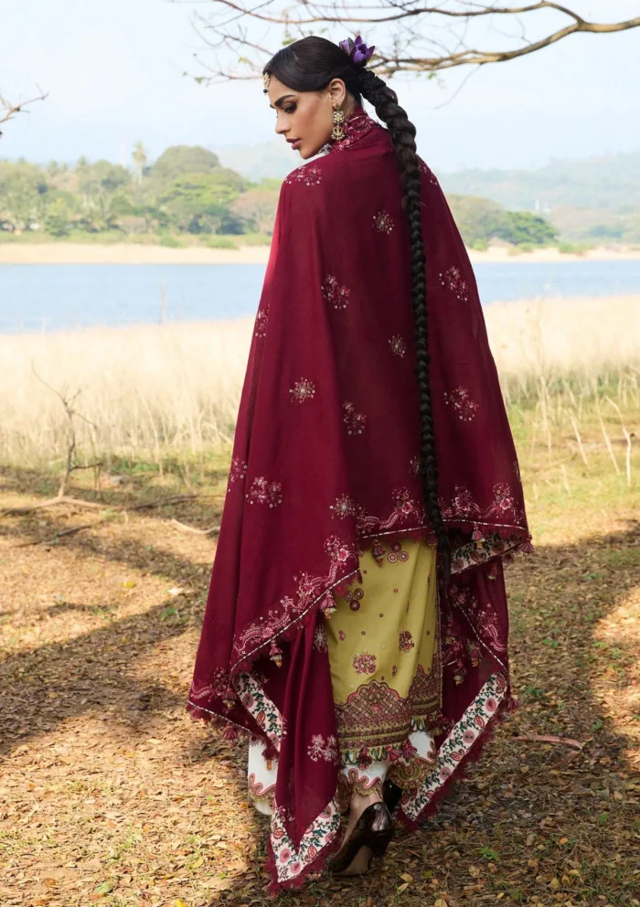 Hussain Rehar Minted Luxury Lawn 25 Collection - Image 2
