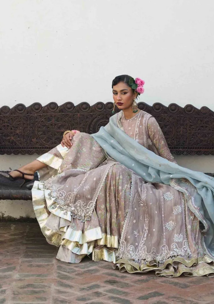 Hussain Rehar Ziniya Darlings Festive 25 Luxury Lawn Collection - Image 2