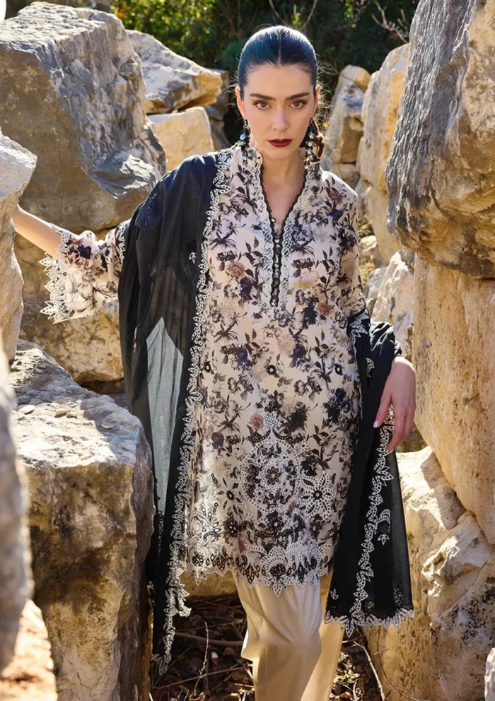 Image ISP25 05 Perihan Spring Printkari Luxury Lawn Collection - Image 2