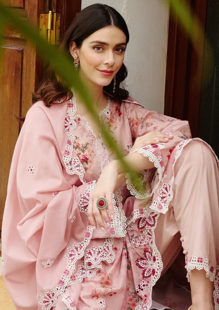 Image ISP25 06 Laila Spring Printkari Luxury Lawn Collection - Image 5