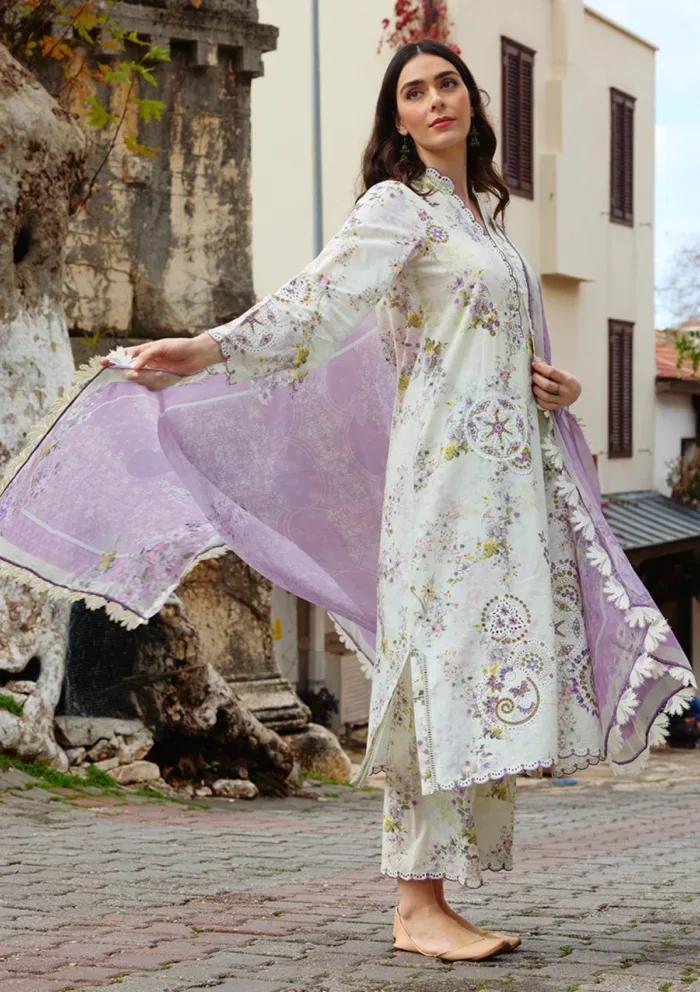 Image ISP25 10 Nuray Spring Printkari Luxury Lawn Collection - Image 2