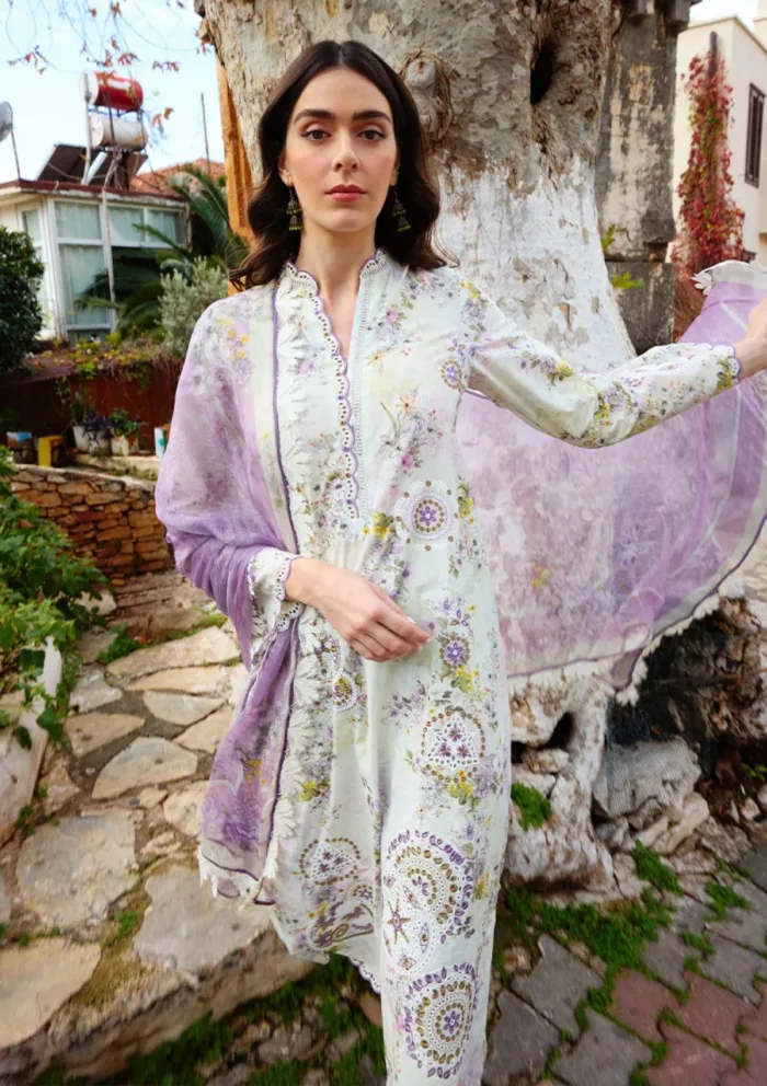 Image ISP25 10 Nuray Spring Printkari Luxury Lawn Collection - Image 3