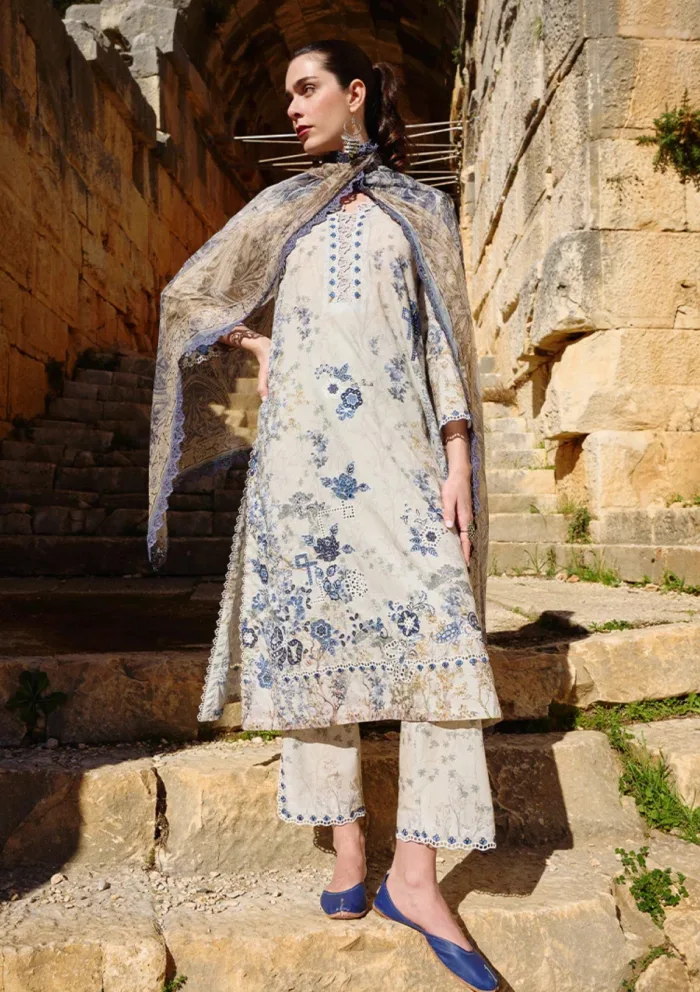Image ISP25 14 Selina Spring Printkari Luxury Lawn Collection - Image 2