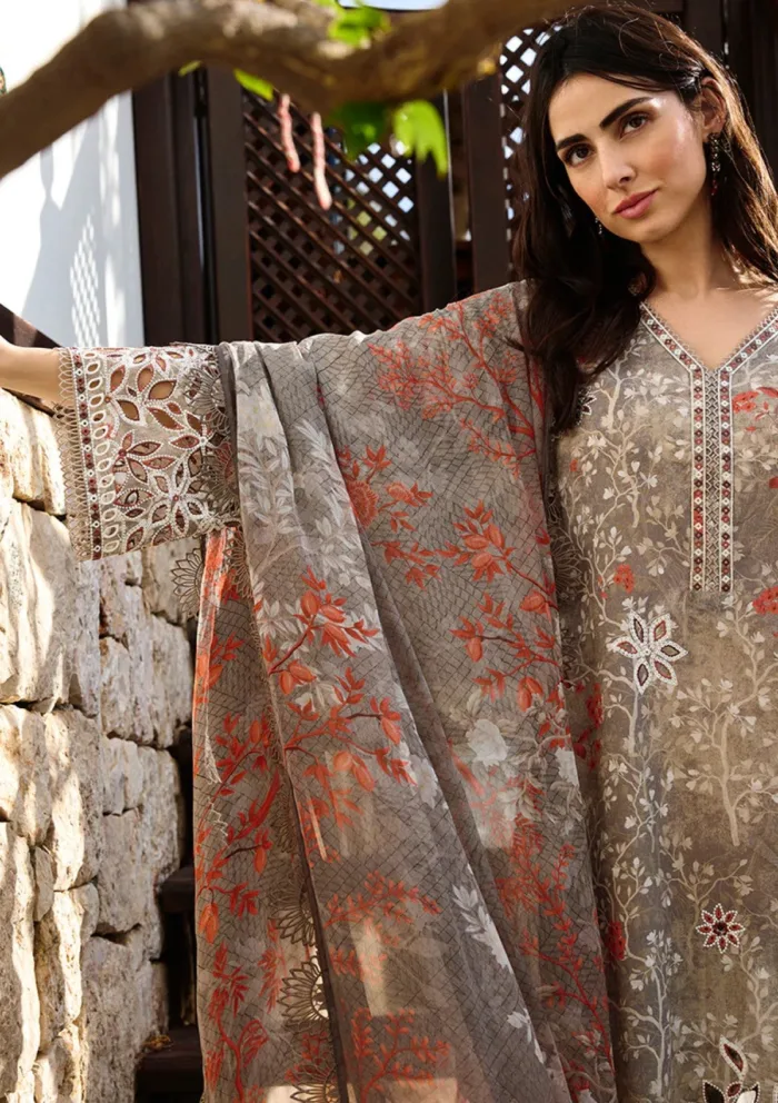 Image ISP25 15 Anisa Spring Printkari Luxury Lawn Collection - Image 3