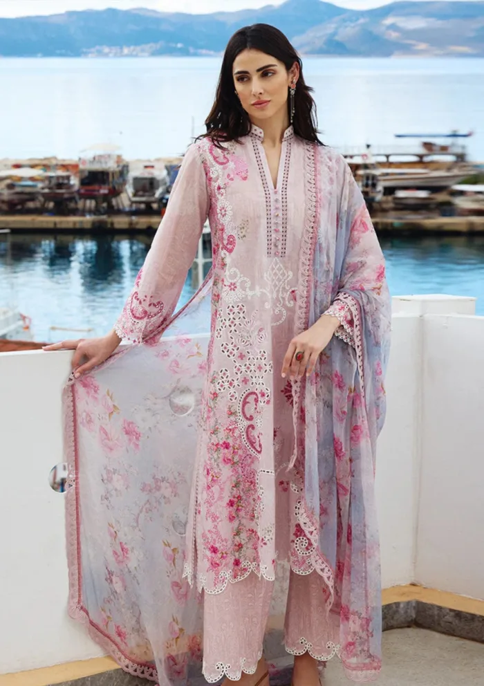 Image ISP25 23 Sanem Spring Printkari Luxury Lawn Collection - Image 2