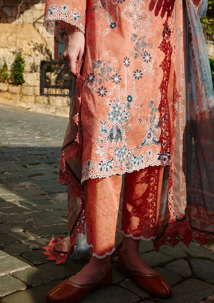 Image ISP25 24 Amara Spring Printkari Luxury Lawn Collection - Image 4