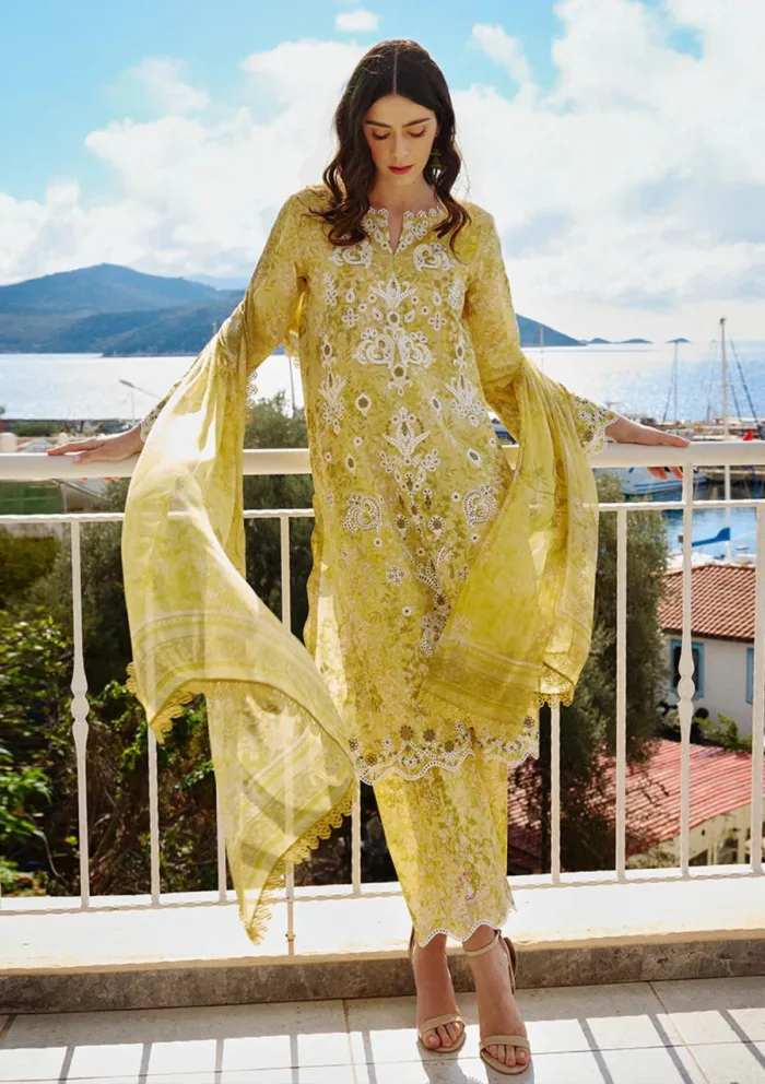 Image ISP25 28 Leora Spring Printkari Luxury Lawn Collection - Image 2