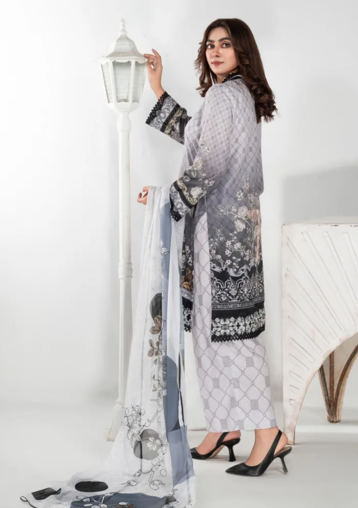 Imran Aftab IALC 03 Aura Premium 25 Luxury Lawn Collection - Image 2