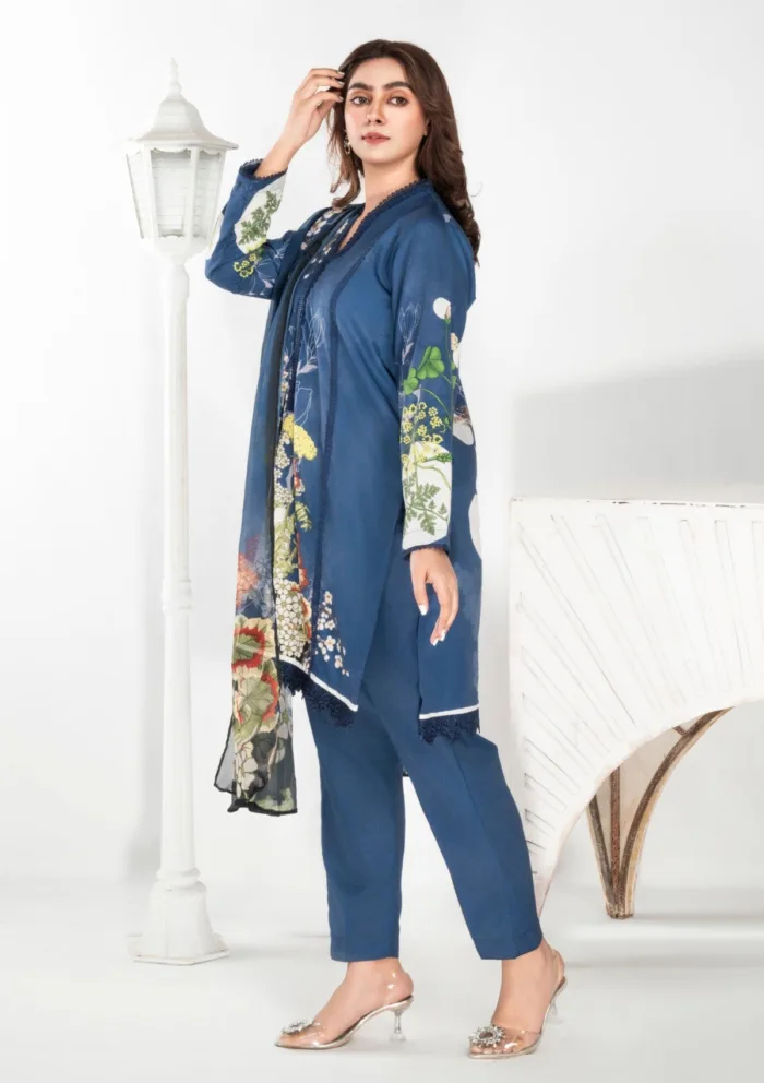 Imran Aftab IALC 05 Aura Premium 25 Luxury Lawn Collection - Image 3