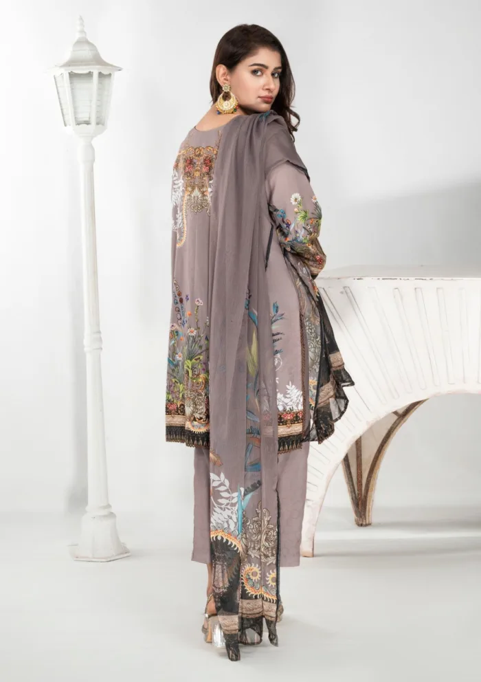 Imran Aftab IALC 06 Aura Premium 25 Luxury Lawn Collection - Image 2