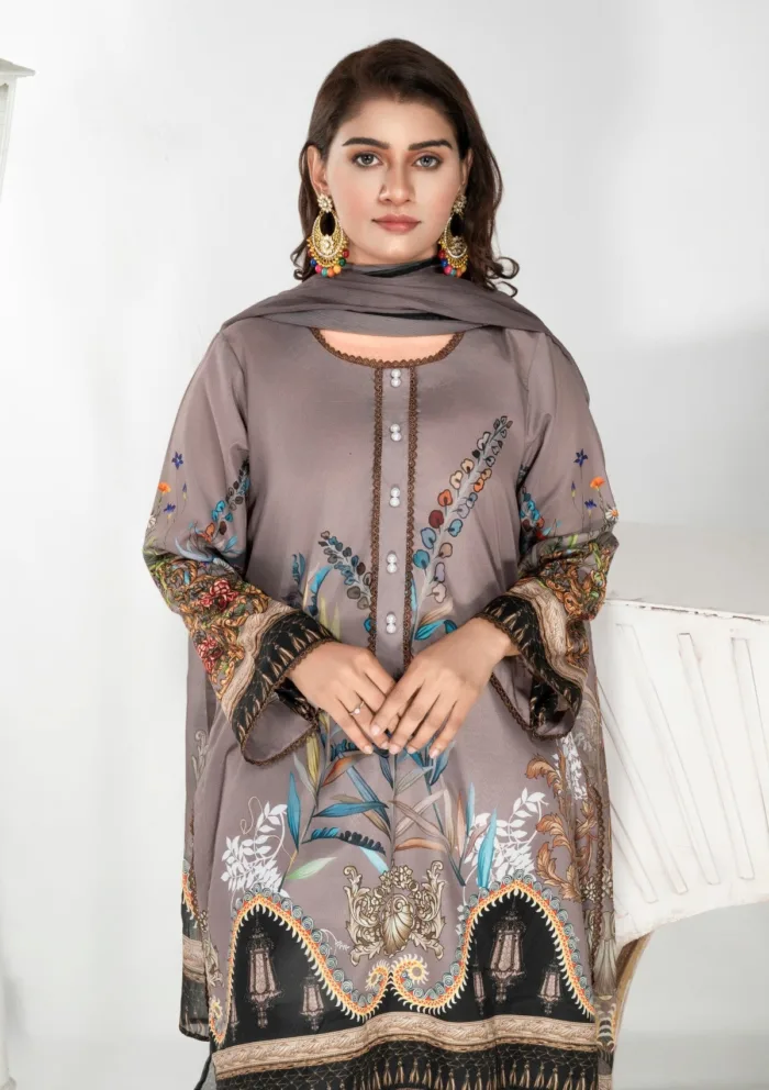 Imran Aftab IALC 06 Aura Premium 25 Luxury Lawn Collection - Image 4