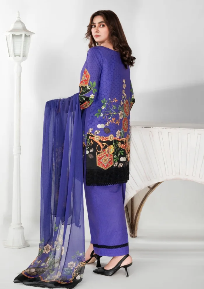 Imran Aftab IALC 07 Aura Premium 25 Luxury Lawn Collection - Image 2