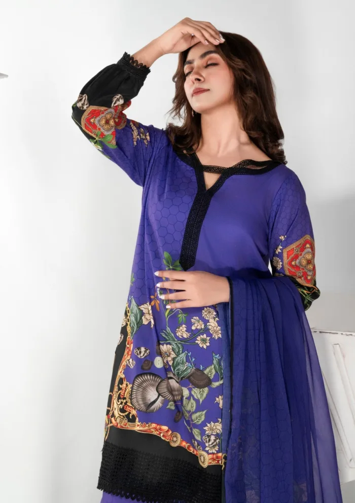 Imran Aftab IALC 07 Aura Premium 25 Luxury Lawn Collection - Image 4