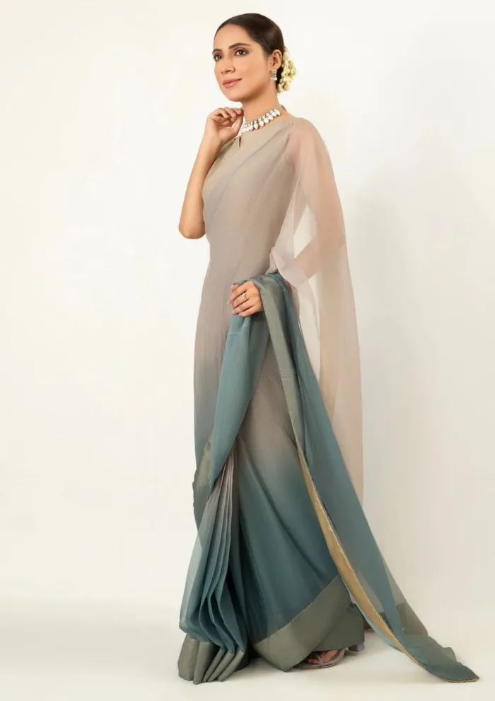 Imran Aftab IS25 02 Saree Luxury Lawn Collection - Image 2