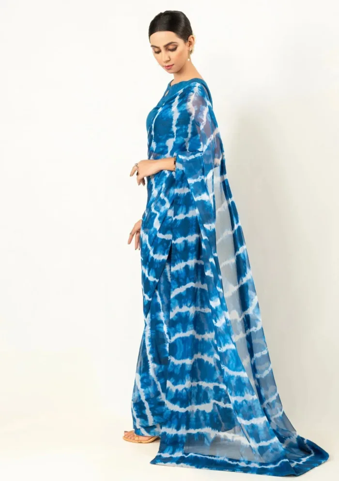 Imran Aftab IS25 07 Saree Luxury Lawn Collection - Image 2