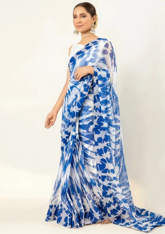 Imran Aftab IS25 08 Saree Luxury Lawn Collection - Image 2
