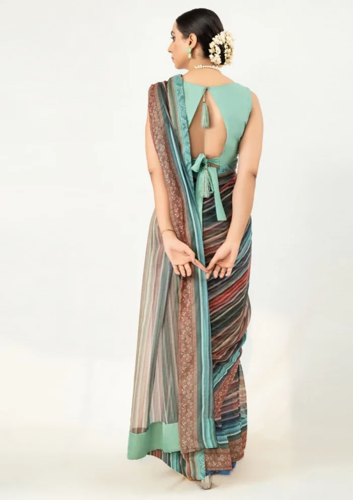 Imran Aftab IS25 09 Saree Luxury Lawn Collection - Image 3