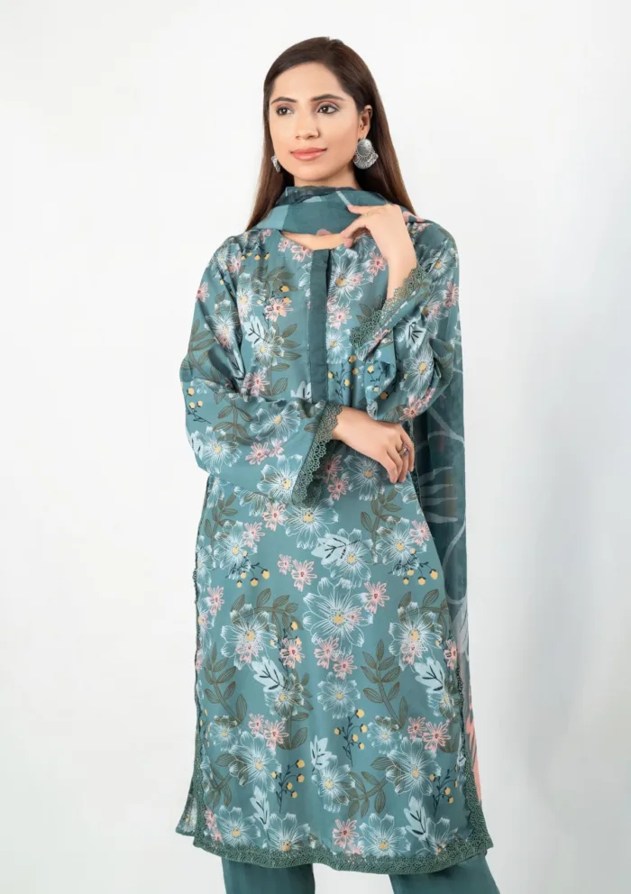 Imran Aftab Unstitched IU25 01 Luxury Lawn Collection - Image 2