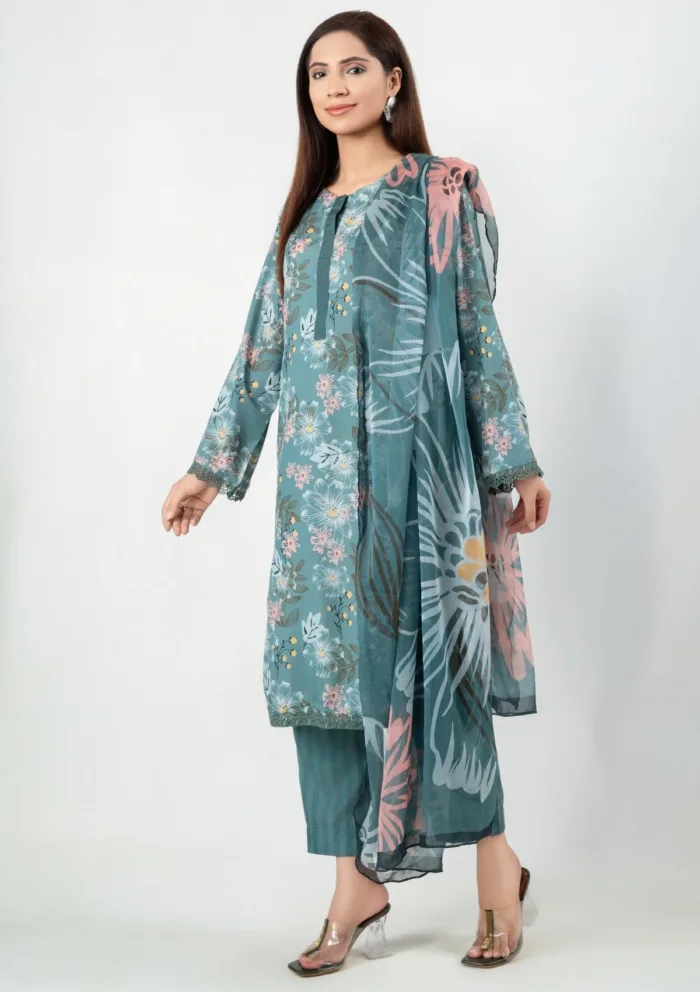Imran Aftab Unstitched IU25 01 Luxury Lawn Collection - Image 3
