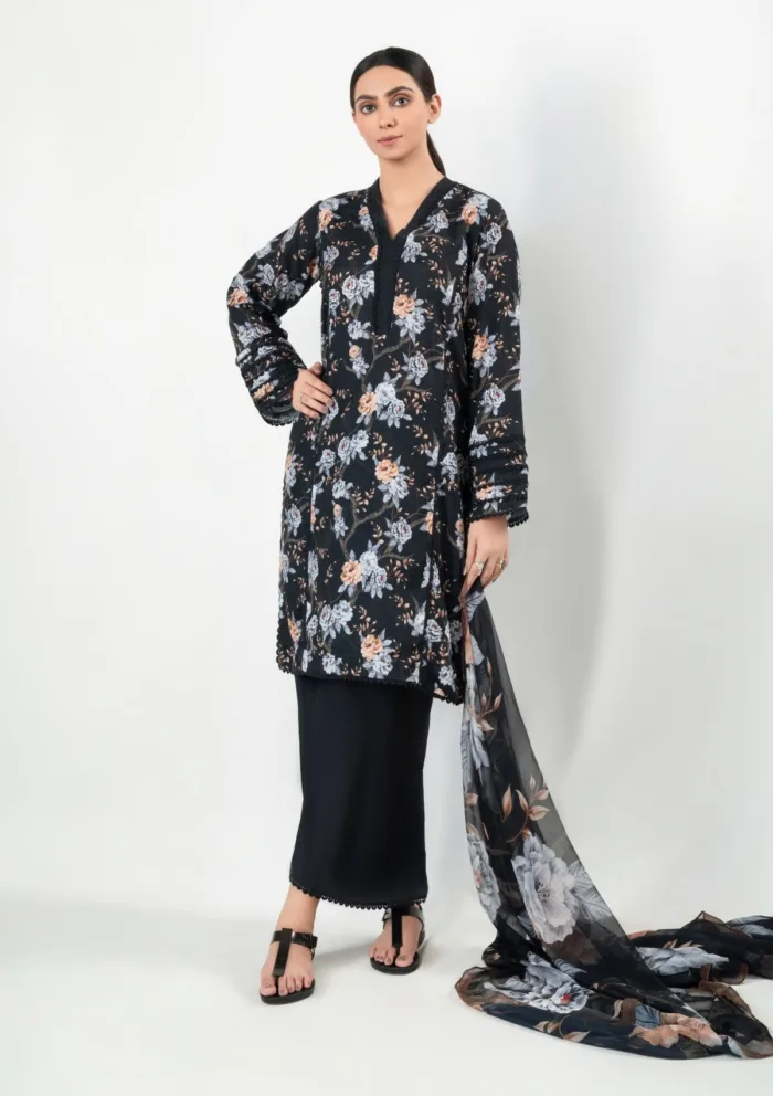 Imran Aftab Unstitched IU25 04 Luxury Lawn Collection - Image 4