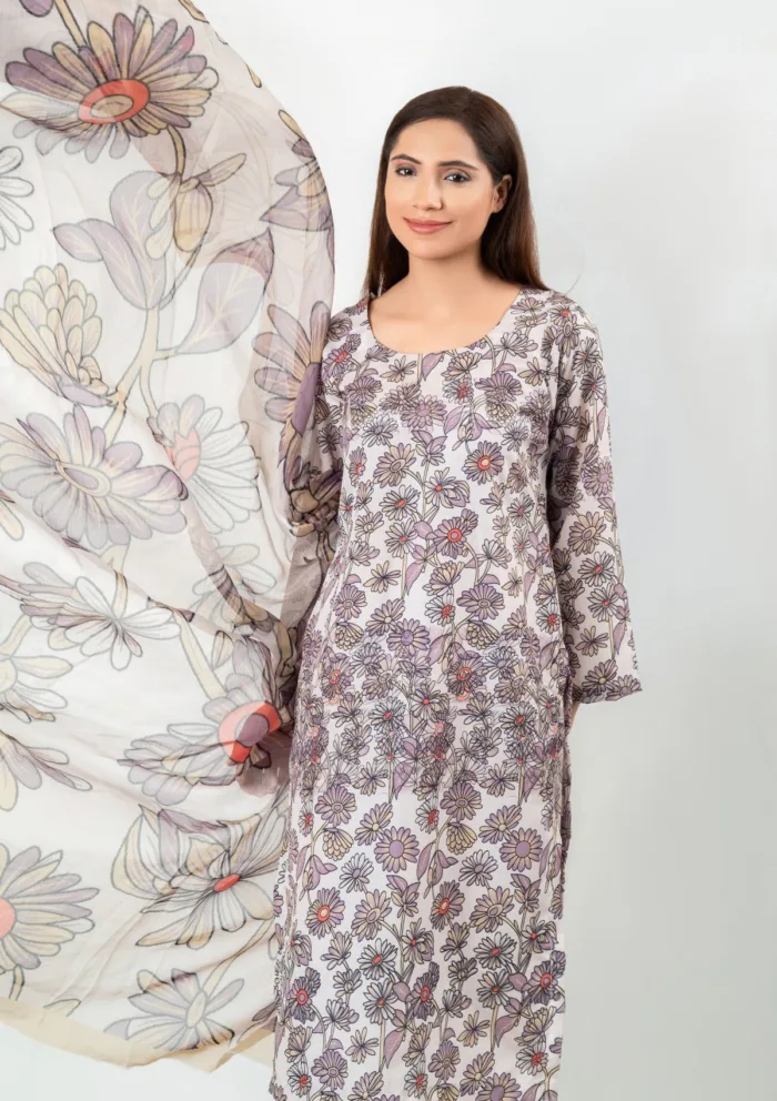 Imran Aftab Unstitched IU25 05 Luxury Lawn Collection - Image 2
