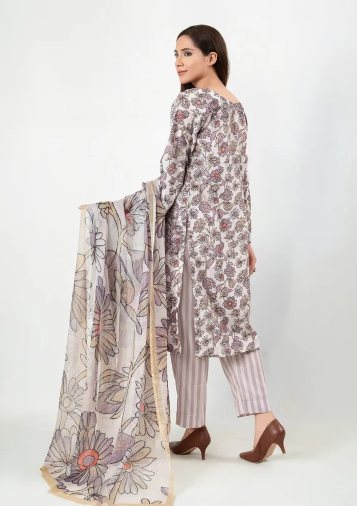 Imran Aftab Unstitched IU25 05 Luxury Lawn Collection - Image 4