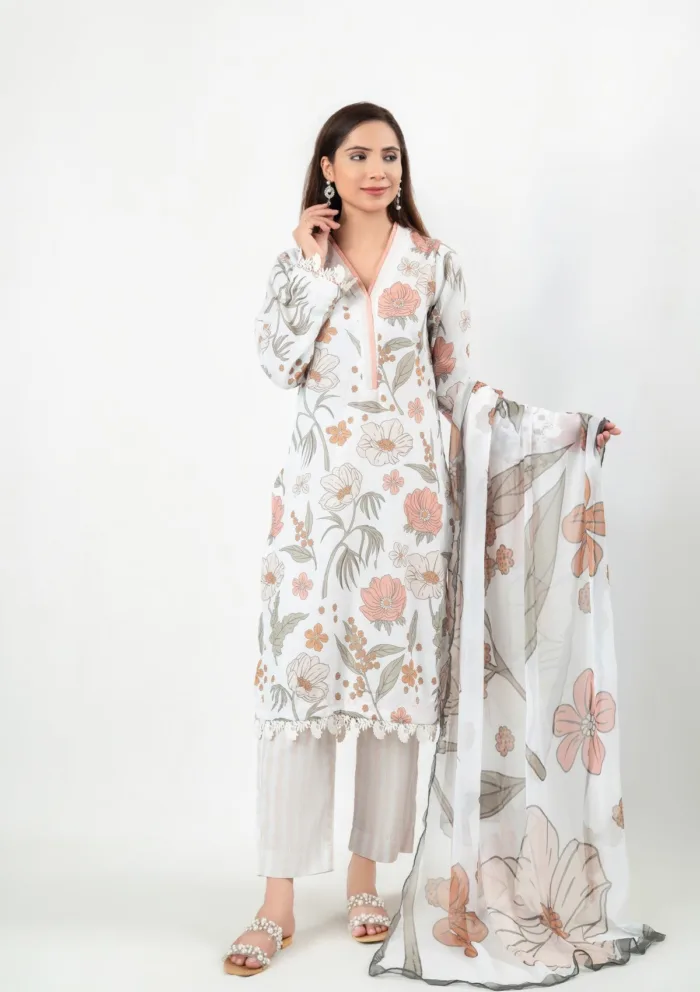 Imran Aftab Unstitched IU25 06 Luxury Lawn Collection - Image 3