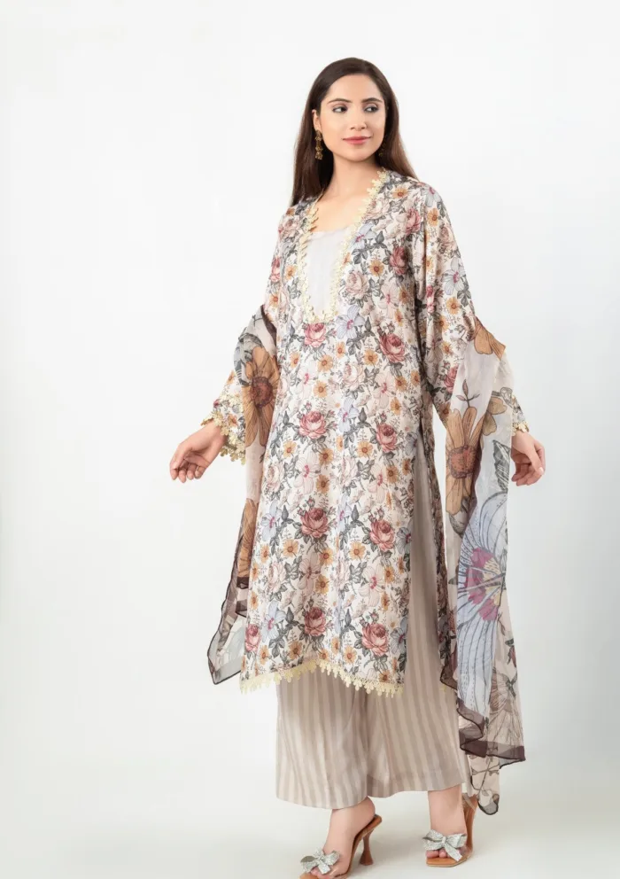 Imran Aftab Unstitched IU25 08 Luxury Lawn Collection - Image 3
