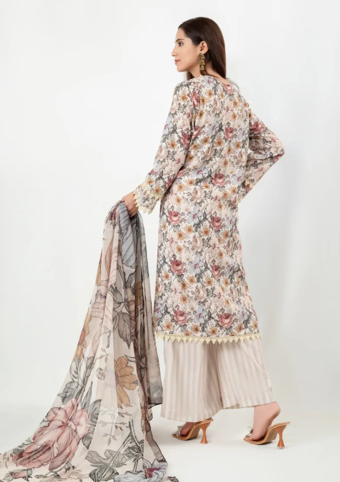 Imran Aftab Unstitched IU25 08 Luxury Lawn Collection - Image 4