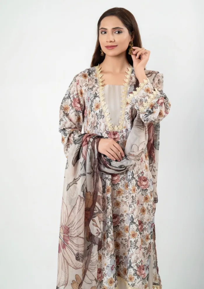 Imran Aftab Unstitched IU25 08 Luxury Lawn Collection - Image 5