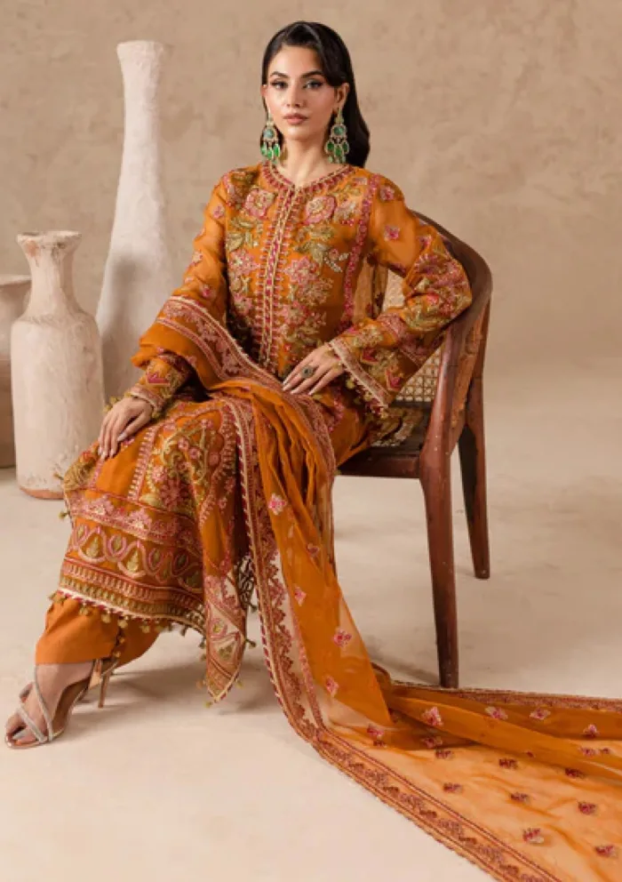 Imran Ramzan D 03 Amber Mist Chƒ¨rie Luxury Lawn Collection - Image 2