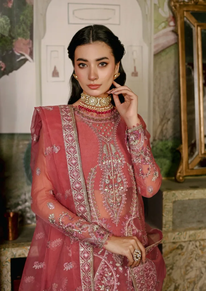 Imran Ramzan IR 2 ZAREEN Rubaru Luxury Lawn Collection - Image 2
