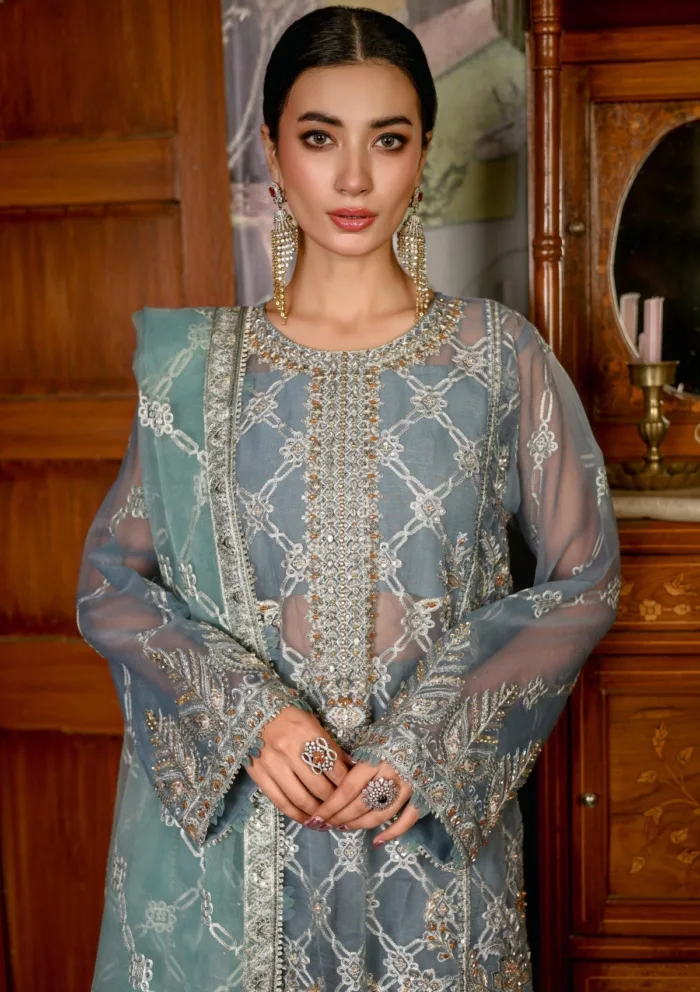 Imran Ramzan IR 5 GHAZAL Rubaru Luxury Lawn Collection - Image 2