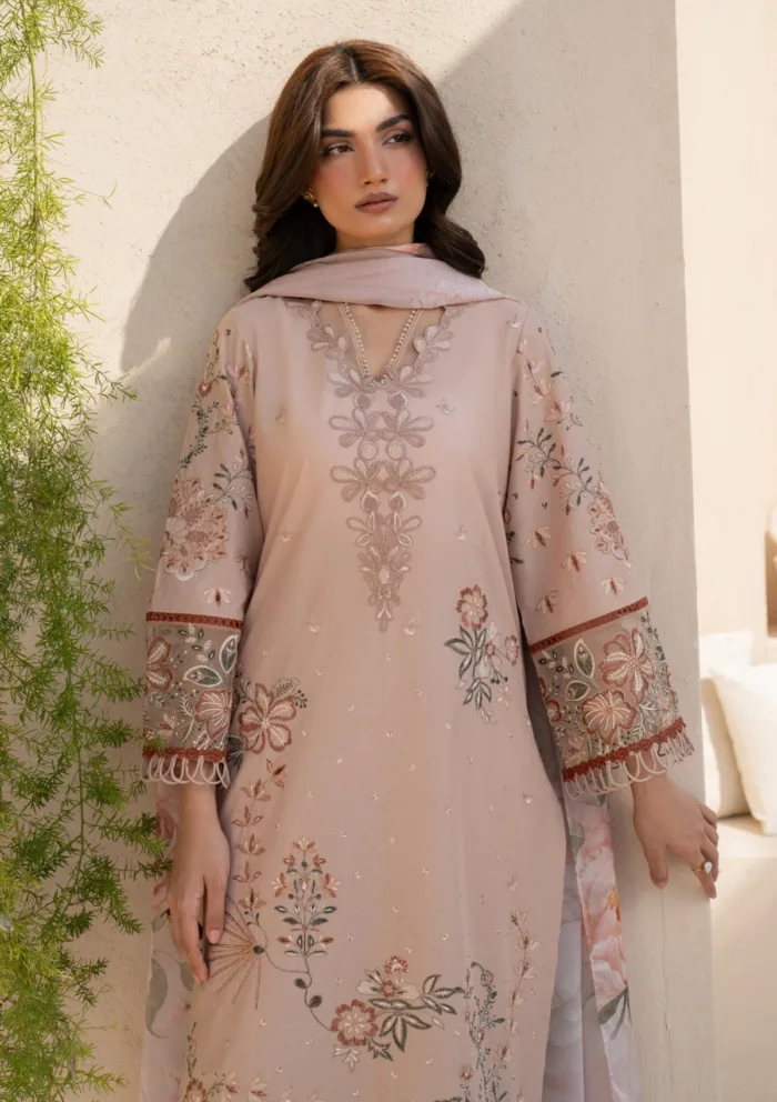 Iznik Eid Edit 25 EFL 02 Festive Luxury Lawn Collection - Image 4