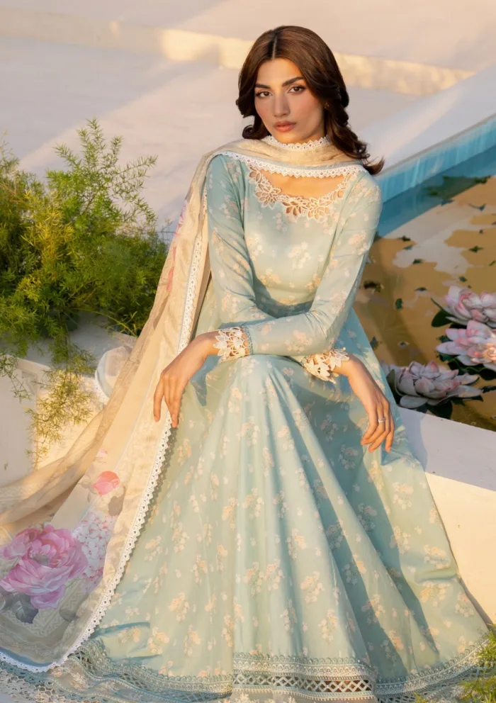 Iznik Eid Edit 25 EFL 06 Festive Luxury Lawn Collection - Image 4