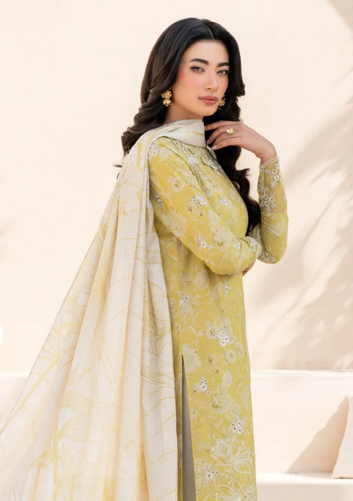 Iznik Eid Edit 25 EFL 08 Festive Luxury Lawn Collection - Image 3