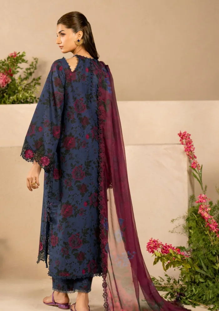 Iznik Eid Edit 25 EFL 12 Festive Luxury Lawn Collection - Image 2