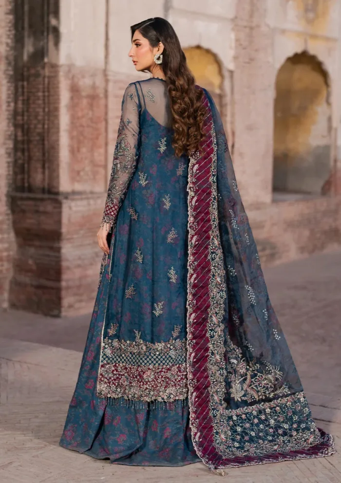 Iznik ILC 03 Luxury Chiffon 25 Luxury Lawn Collection - Image 2