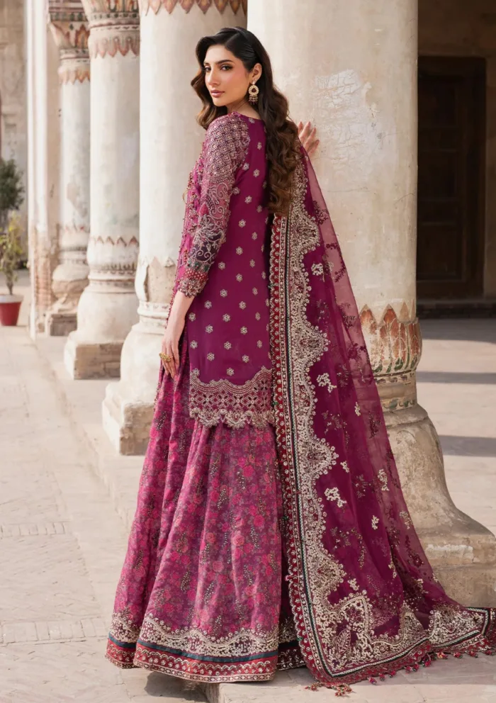 Iznik ILC 04 Luxury Chiffon 25 Luxury Lawn Collection - Image 2