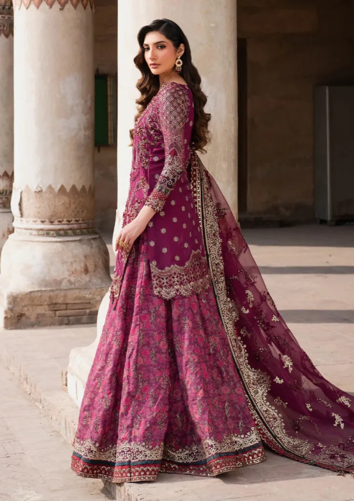 Iznik ILC 04 Luxury Chiffon 25 Luxury Lawn Collection - Image 3