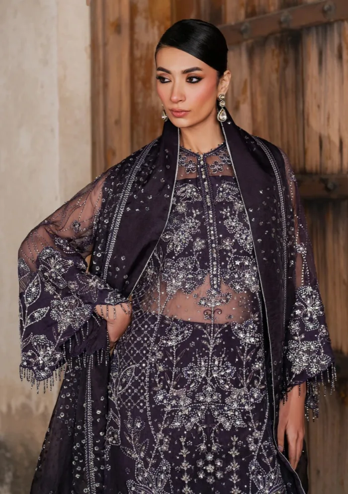 Iznik ILC 06 Luxury Chiffon 25 Luxury Lawn Collection - Image 3